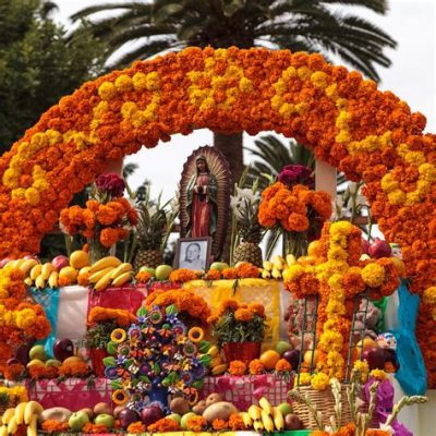 what flowers are used for dia de los muertos